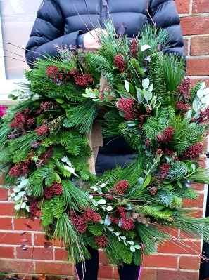 Luxury Natural Christmas Wreath